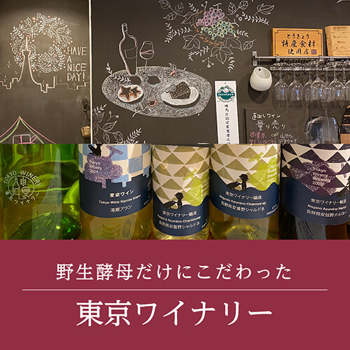 野生酵母だけにこだわった東京ワイナリー